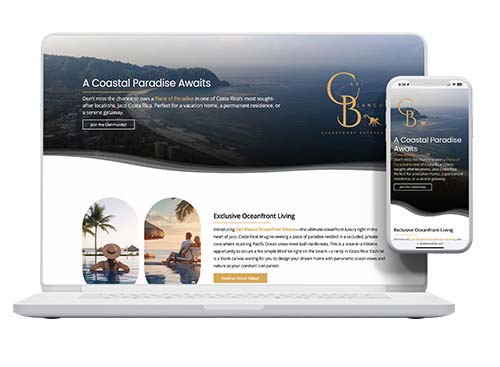 Cari Blanco Estates Website Design › Pacific Marketing Agency