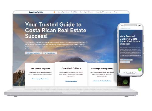 Costa Rica Portfolio Website Design › Pacific Marketing Agency