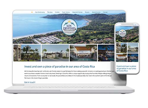 Los Delfines Website Design › Pacific Marketing Agency