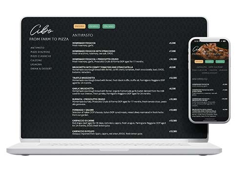 Cibo Restaurant in Jaco website design by Pacific Marketing Agency › Pacific Marketing Agency