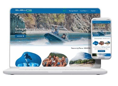 Subwing Costa Rica Website Design › Pacific Marketing Agency