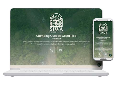 SIWA Riverside Glamping, Landing page design by Pacific Marketing Agency › Pacific Marketing Agency